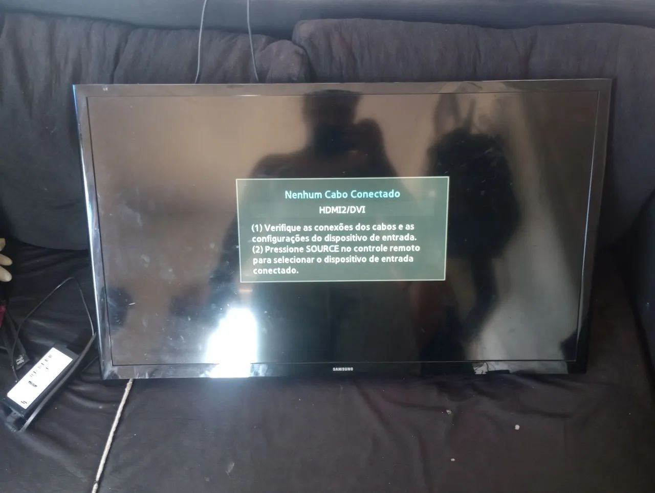 Tv Samsung, Ela Não e smart.