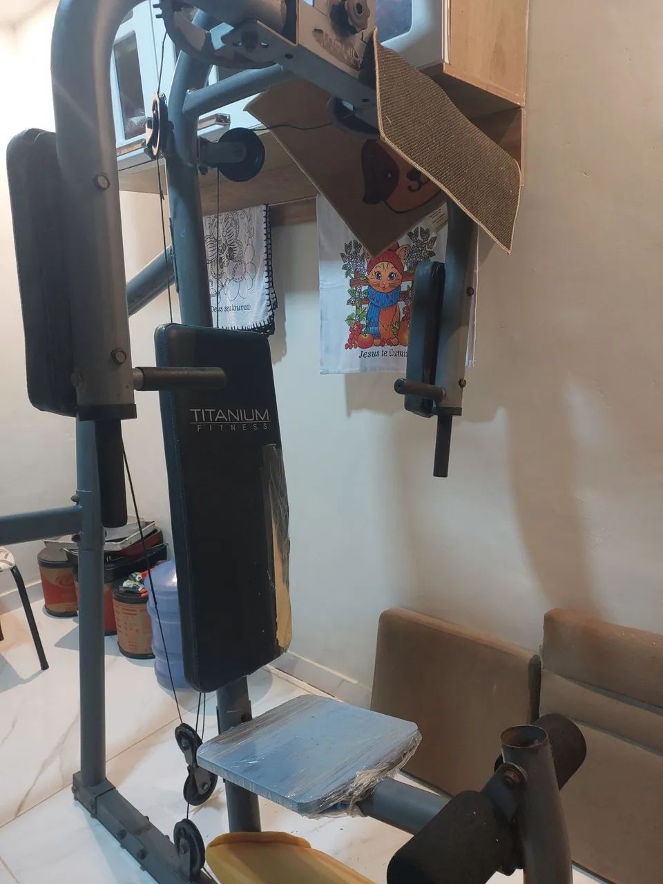 Estação de musculação 80kg - Foto 4