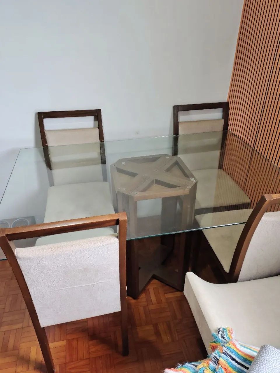 Mesa de vidro para 4 pessoas  - Foto 5