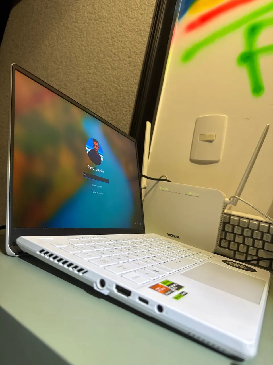 ASUS ROG Zephyrus G14 Ryzen 9 RTX 4060 16GB 165Hz - leve tipo MacBook - Foto 5