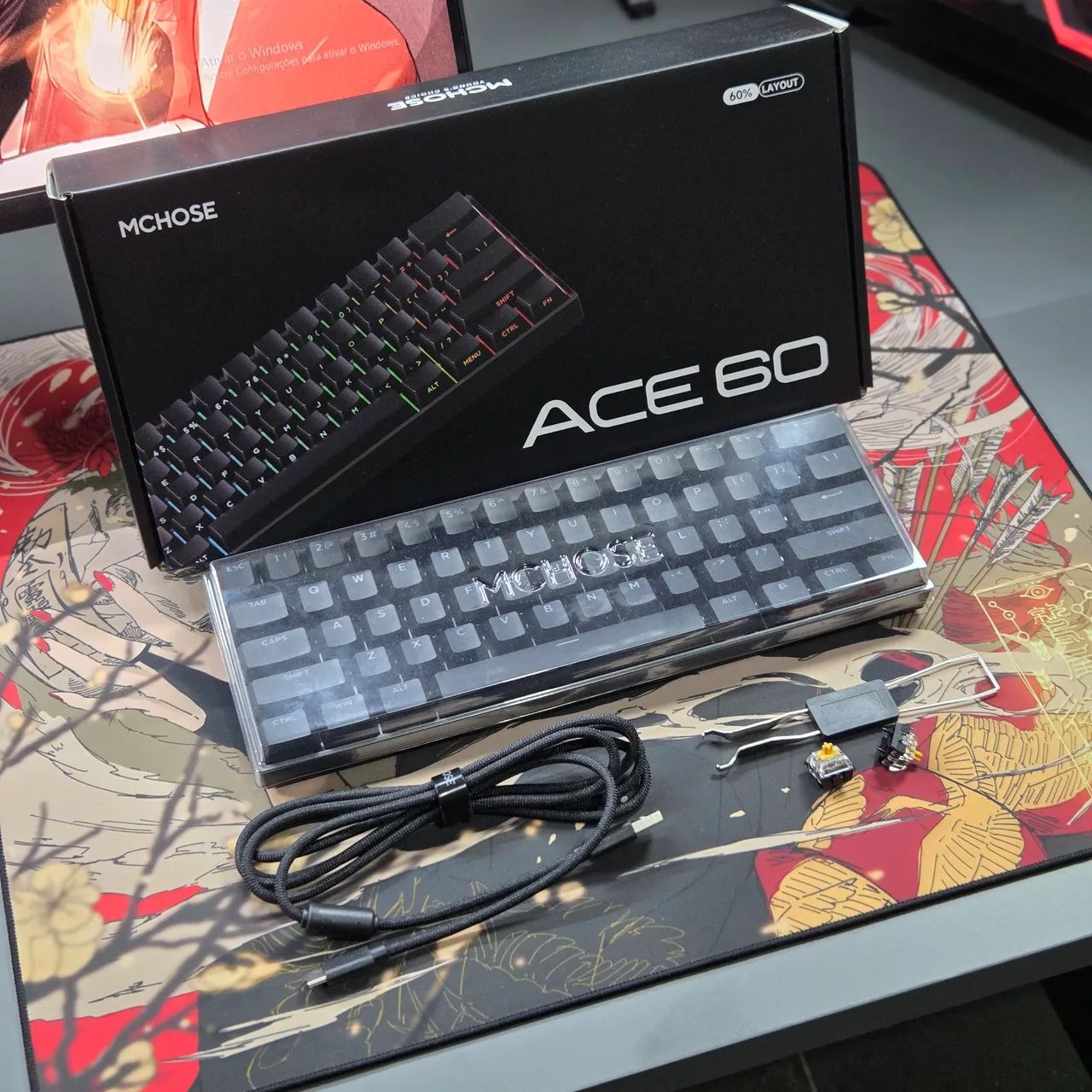 Teclado Magnético MCHOSE ACE 60 - Foto 6