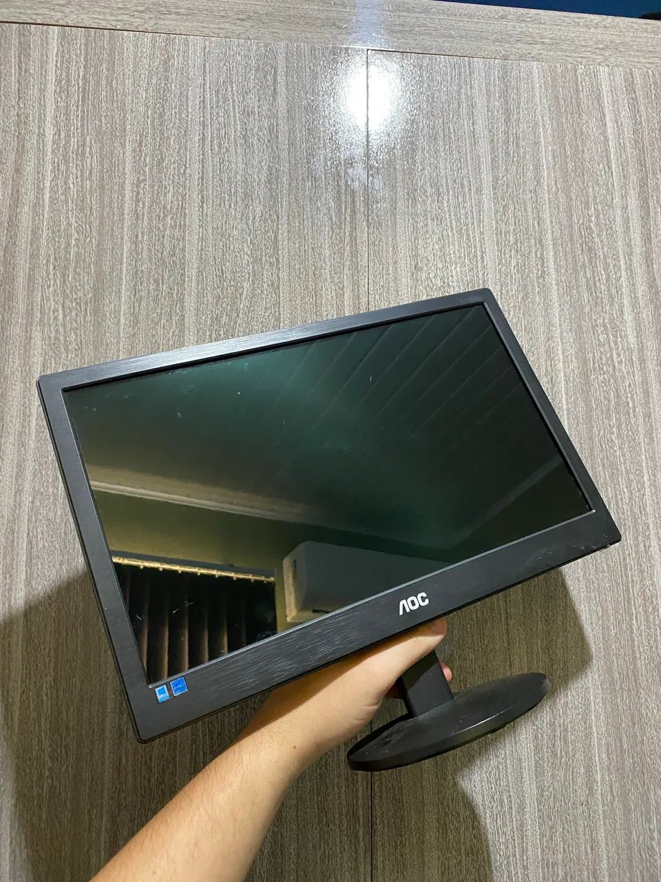 Monitor LED AOC 15.6" E1670Swu - Totalmente Novo