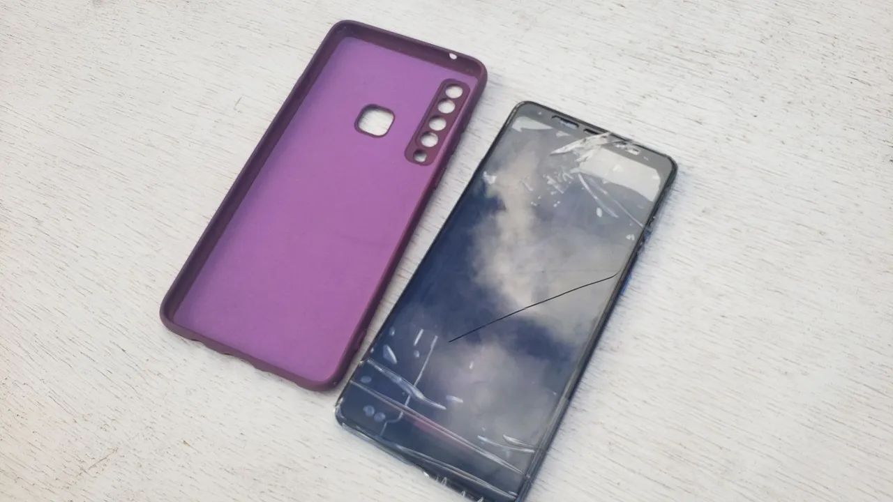 Galaxy a9 2018 placa mãe funcionando - Foto 2