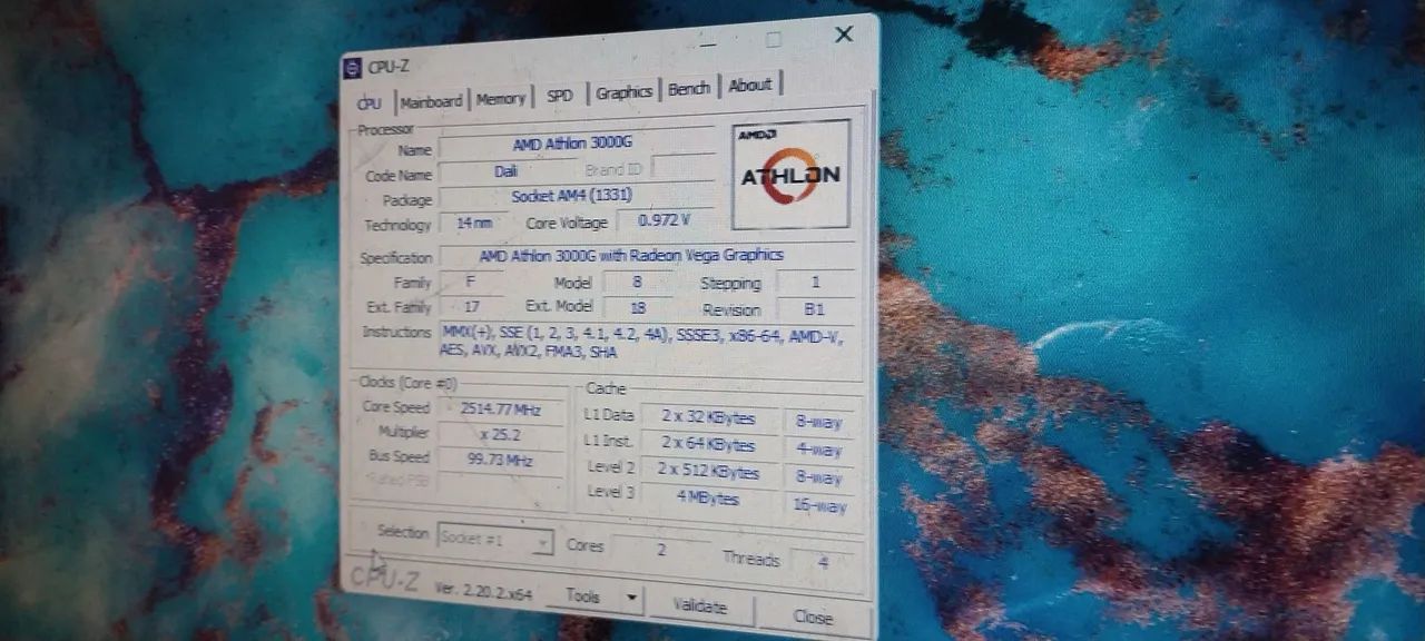Ryzen Athlon 3000G + Cooler AMD (negociável) - Foto 2