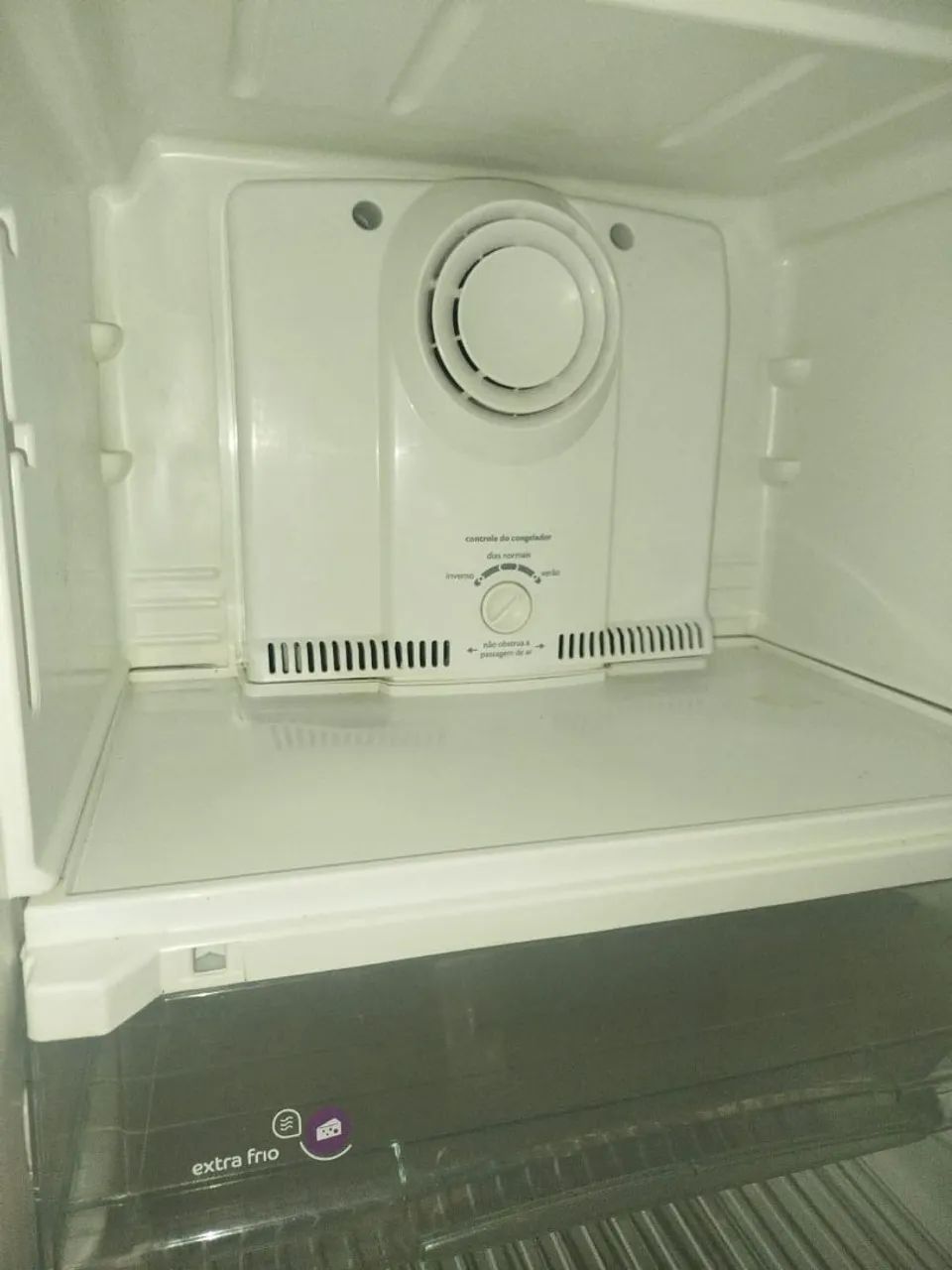 Geladeira Consul prata 