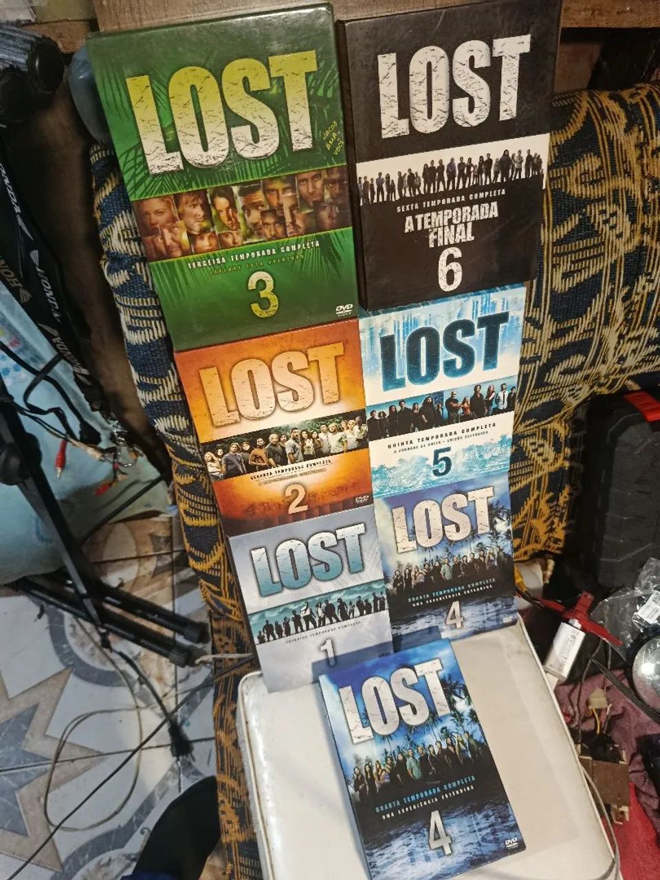 Todas as 7 temporada ((( Lost ))) - CDs, DVDs etc - Restinga