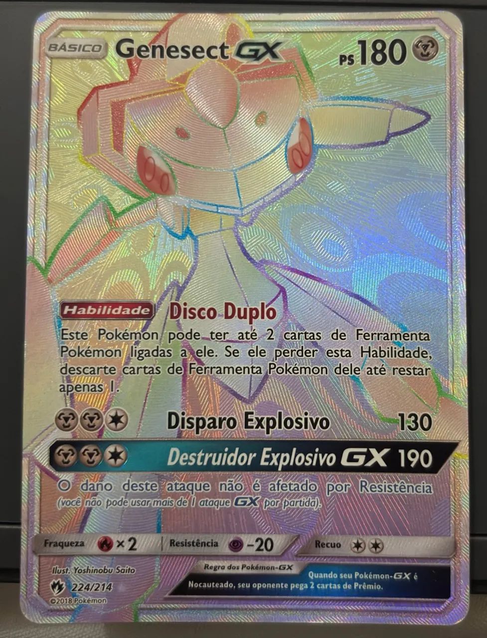 Card Pokémon Genesect-GX (224/214)