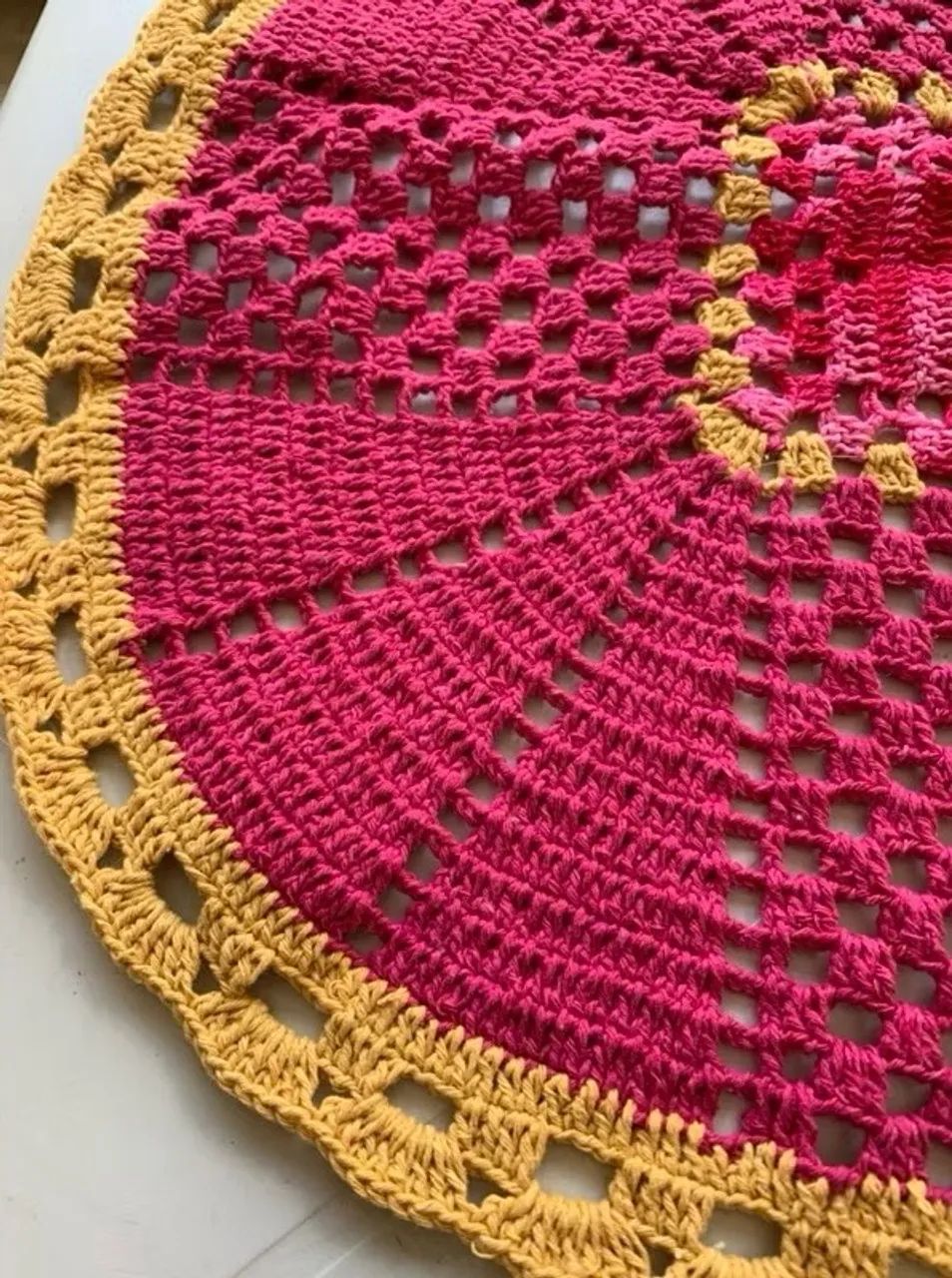 Tapete em crochê  - Foto 3