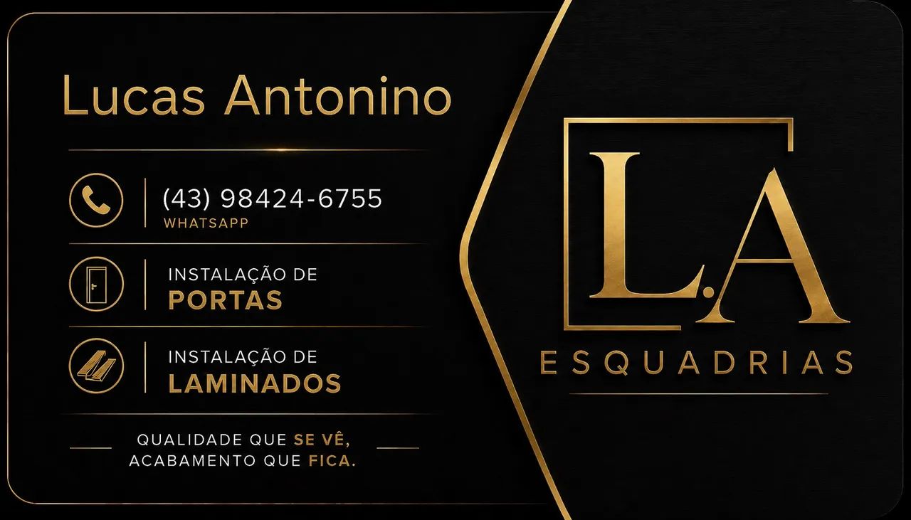 Instalação de portas e laminados 
