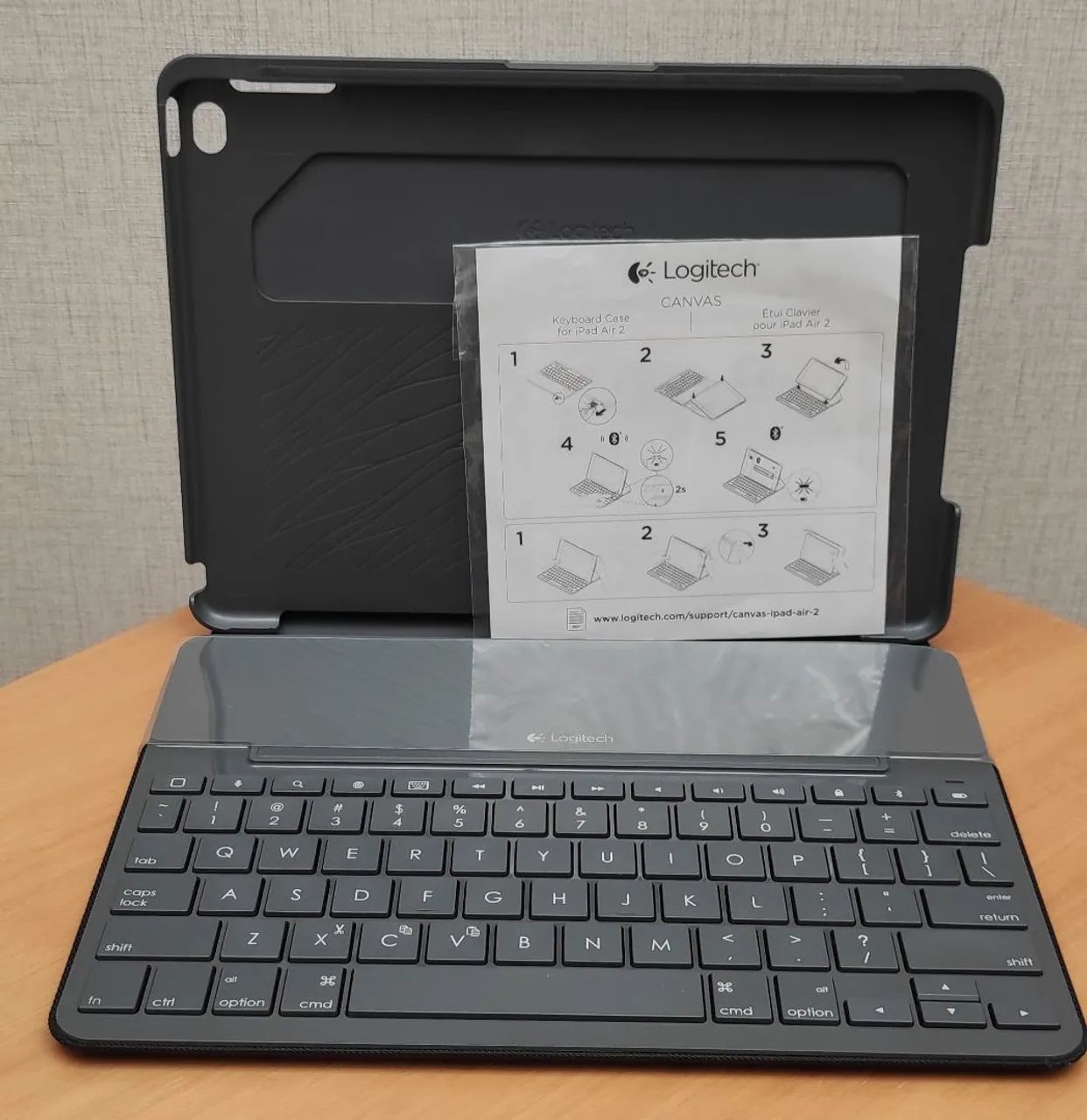 Capa Canvas com teclado IPad Air 2  - Foto 5