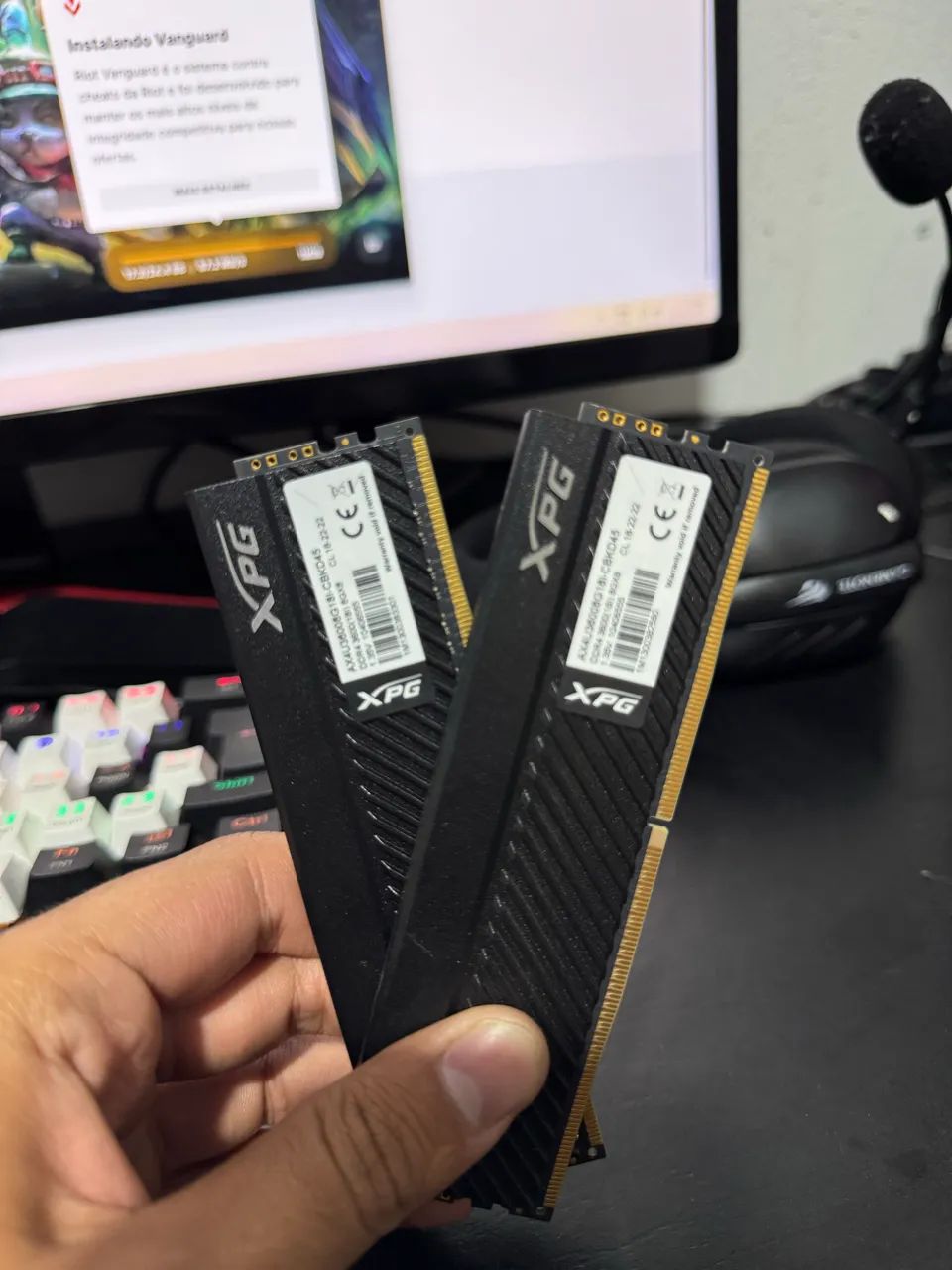 MEMÓRIA XPG 2x8 3600MHZ - Foto 2