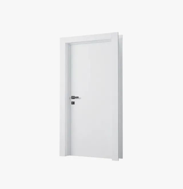 Complete White Ready-to-Install Interior Door Kit, 80x210 cm, White (Manufacturer: PORMADE)
