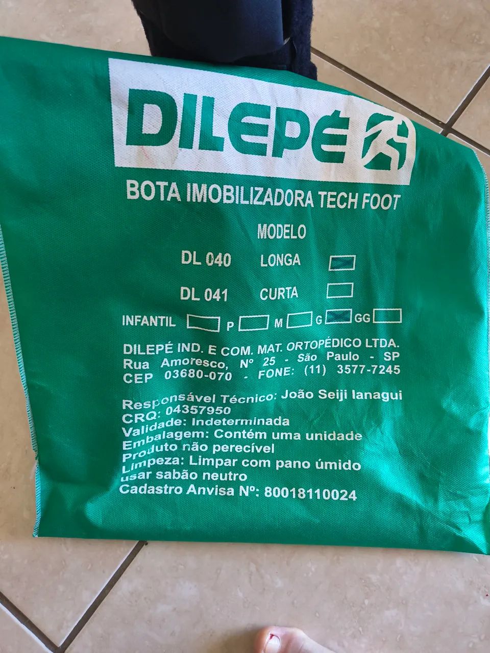 Bota imobilizadora tech foot  - Foto 3
