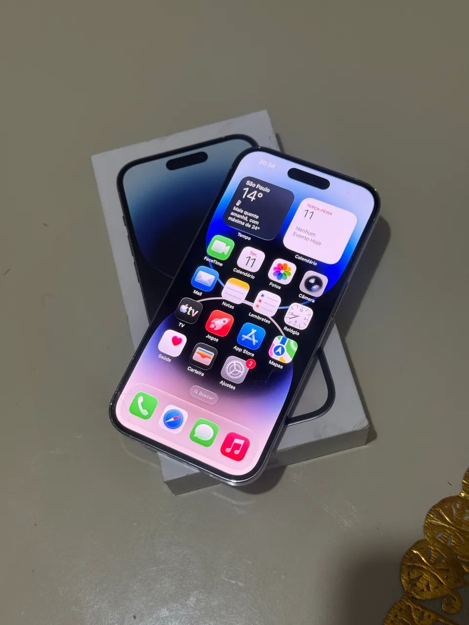 iPhone 14 Pro 128GB pequeno detalhe  - Foto 3