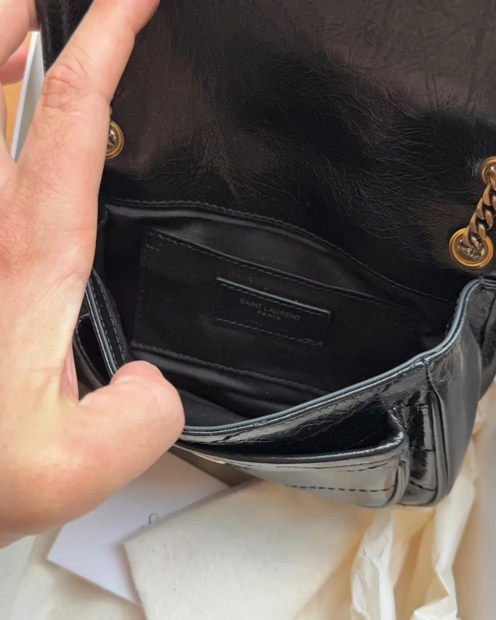 Bolsa Ysl Originak Niki mini Saint Laurent - Foto 2