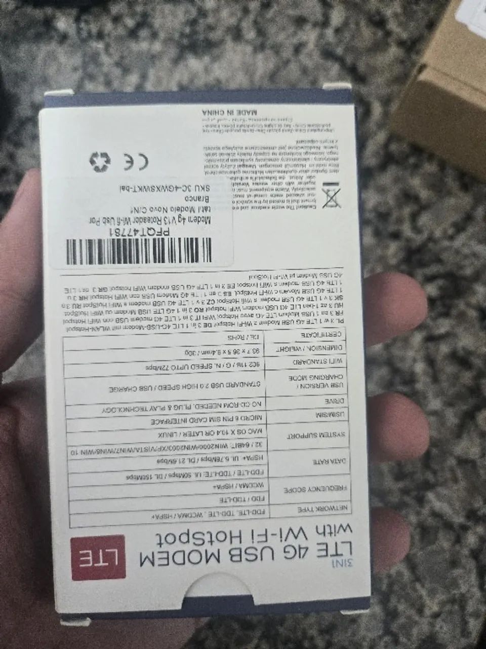 Modem 4G Desbloqueado na caixa - Foto 2