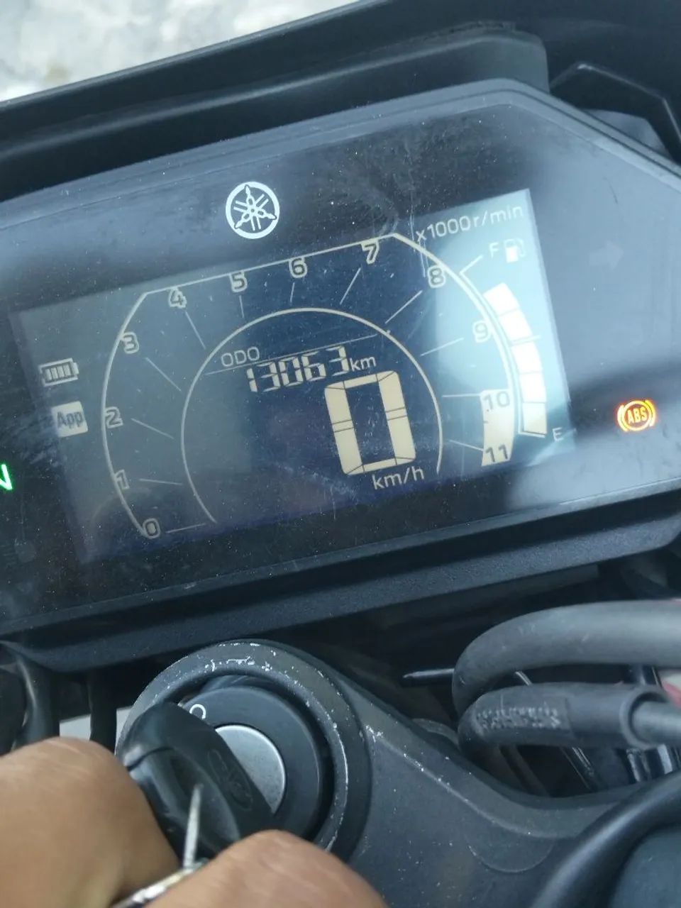 Fazer 250c vermelha 