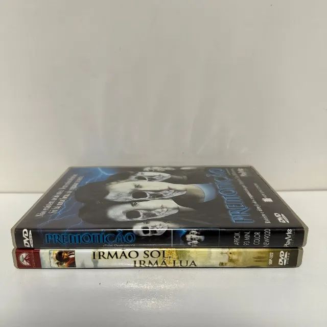 Lote com 2 DVDs Usados - Premonição e Irmão Sol, Irmã Lua - Foto 4
