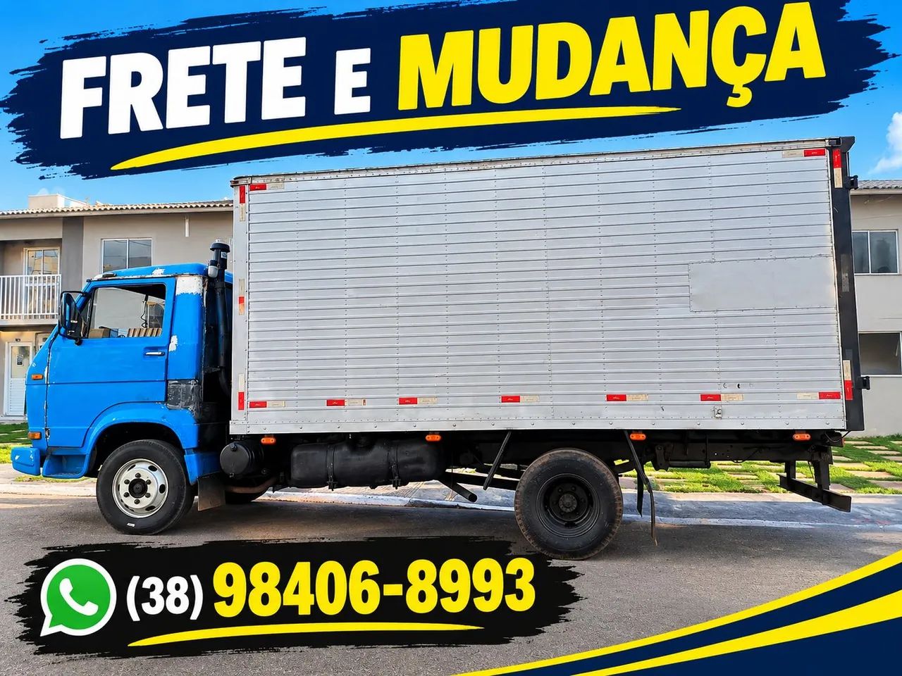 Frete e mudança caminhão baú montes claros MG 