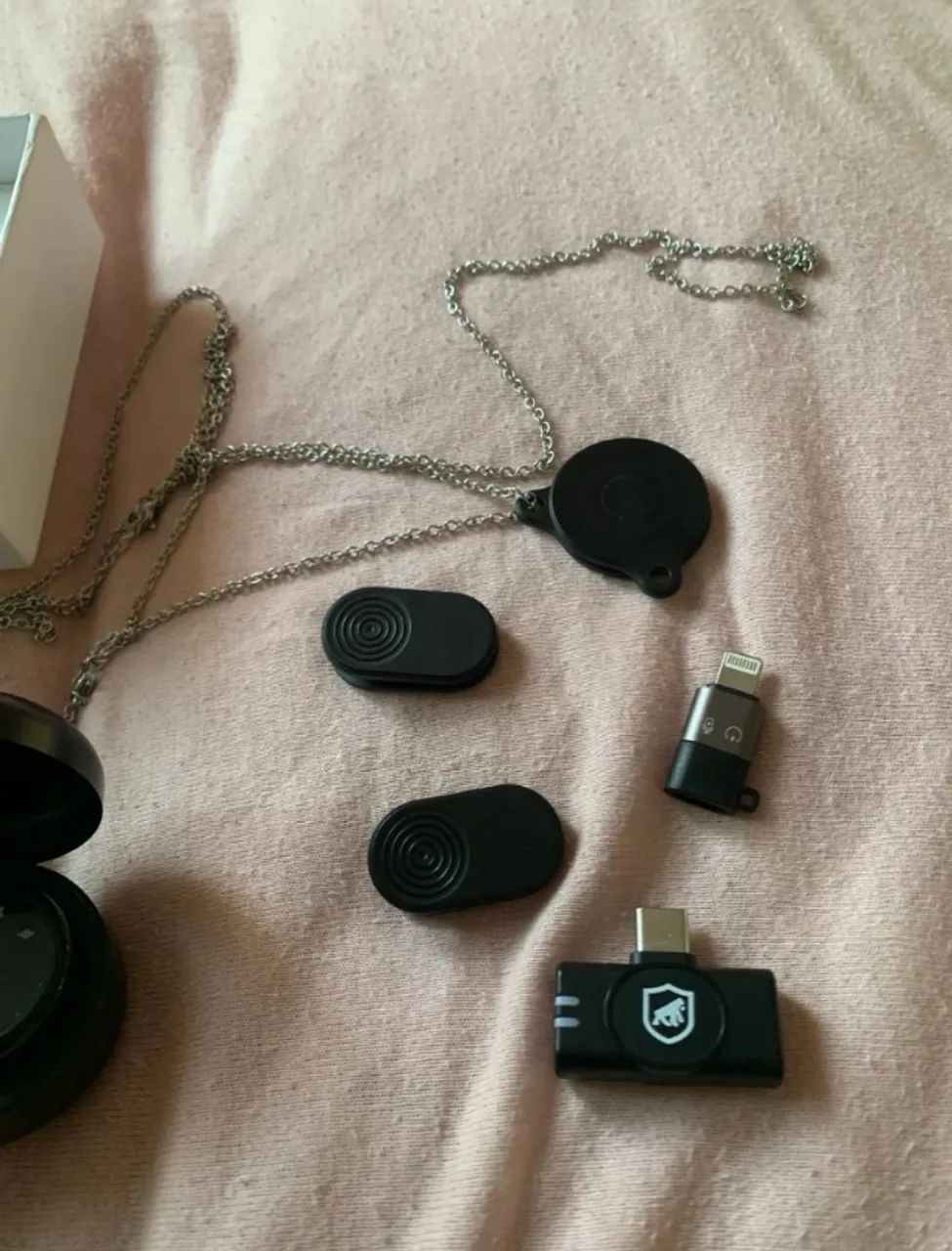 Microfone de Lapela Sem Fio Gorila Shield Armor - Kit Completo - Foto 3