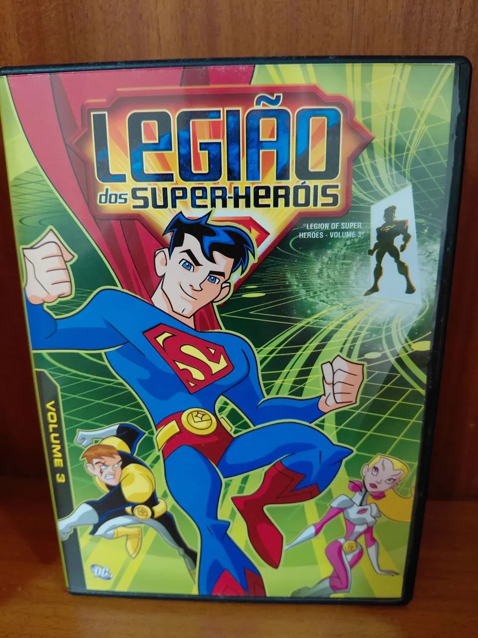 Legião dos Super-heróis - série animada 3 DVD's - DVD, Blu-Ray e