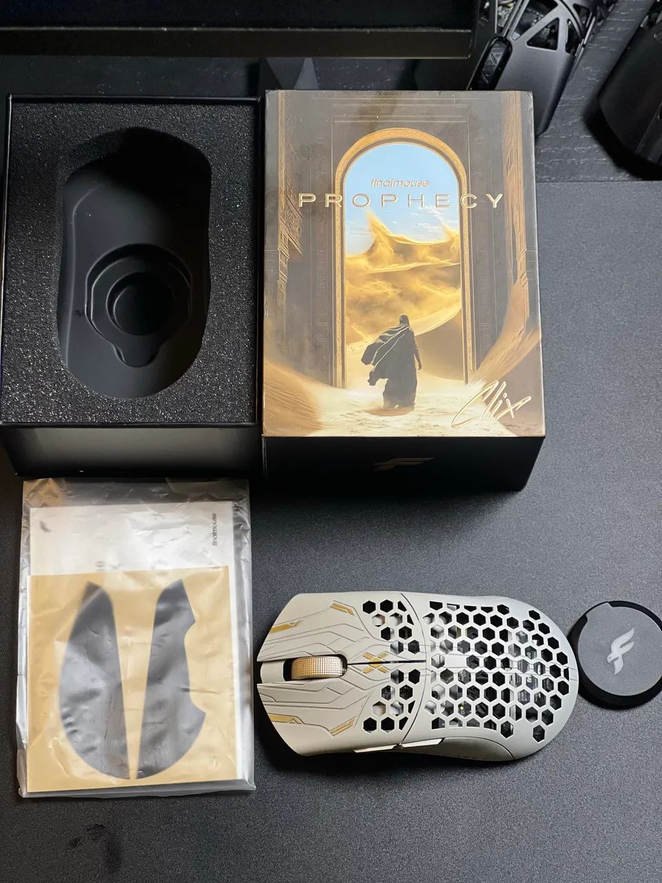 Finalmouse ULX Prophecy Clix + Brinde - Periféricos e Acessórios