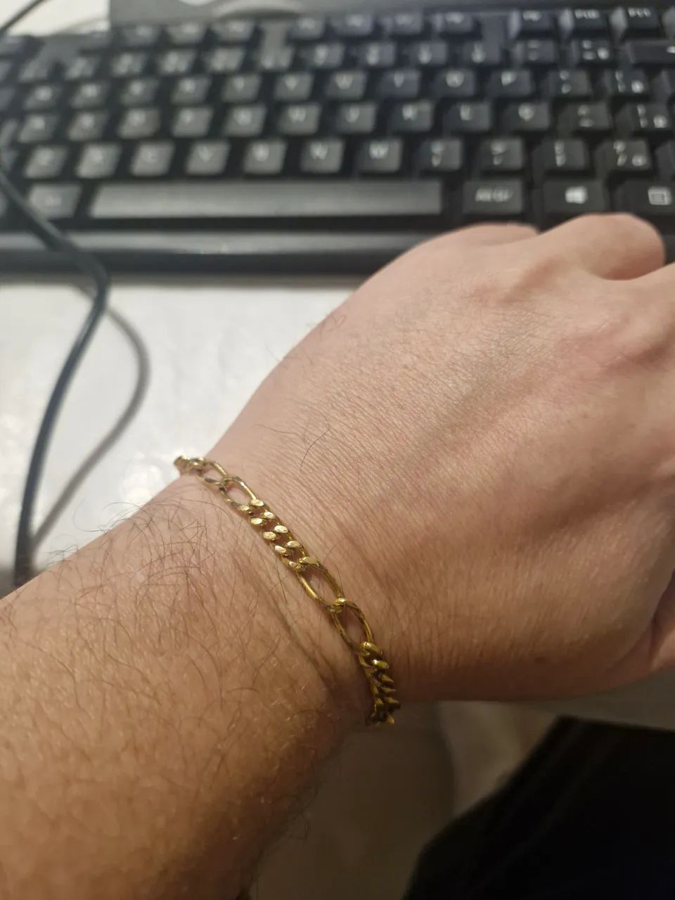 Pulseira banhada ouro  - Foto 2