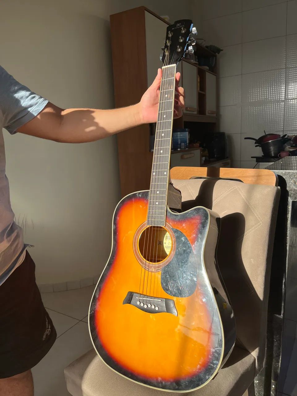 Violão de aço Michael - Foto 3