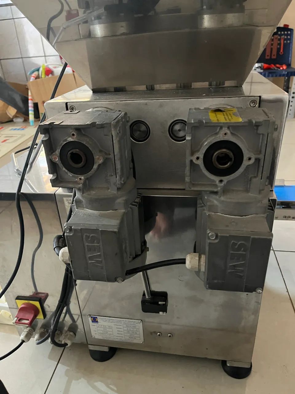 Máquina de salgados 