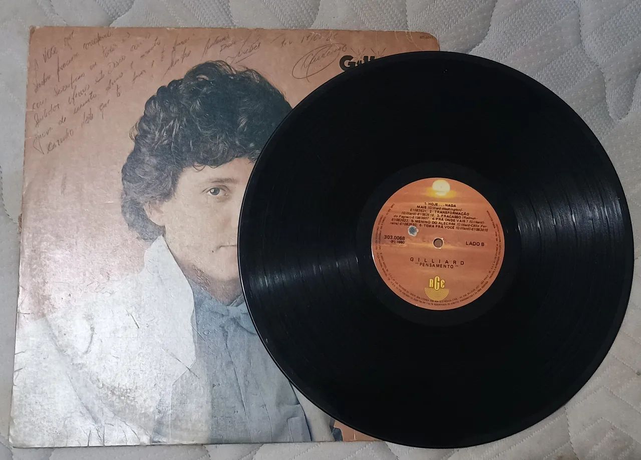 Disco de Vinil Gilliard - Pensamento (1980) LP Original - Foto 5