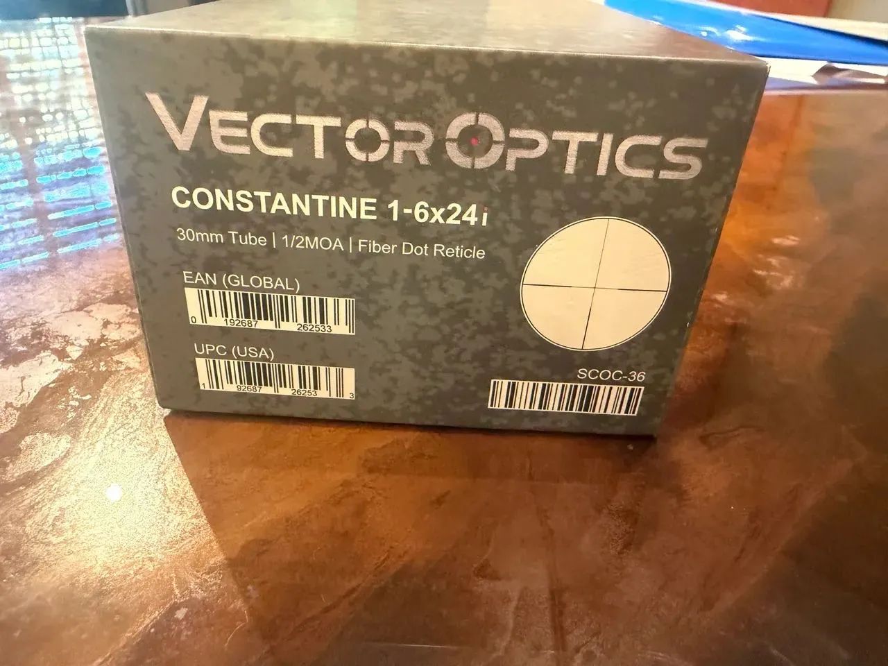 Constantine 1-6x24i luneta Vector optics lpvo