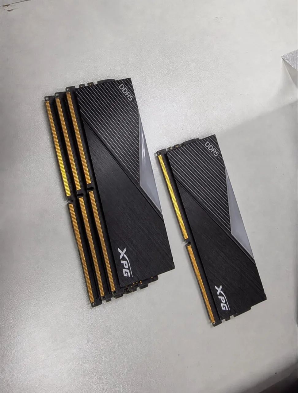 Lote memórias ddr5 4 kits 32gb - Foto 3