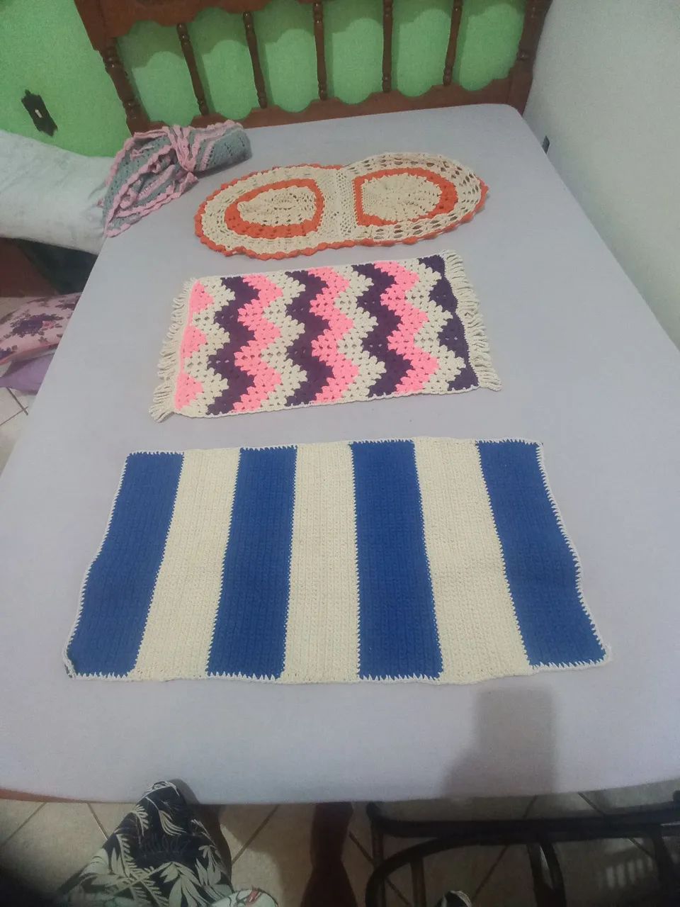 Kit de tapetes de croche