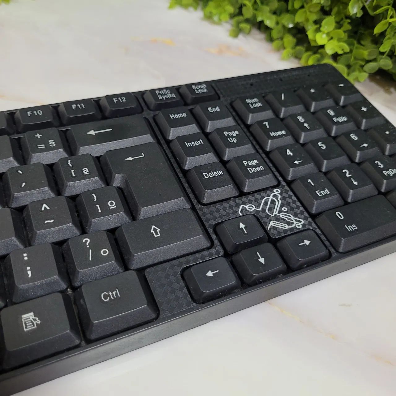 Mouse e teclado semi novos  - Foto 3