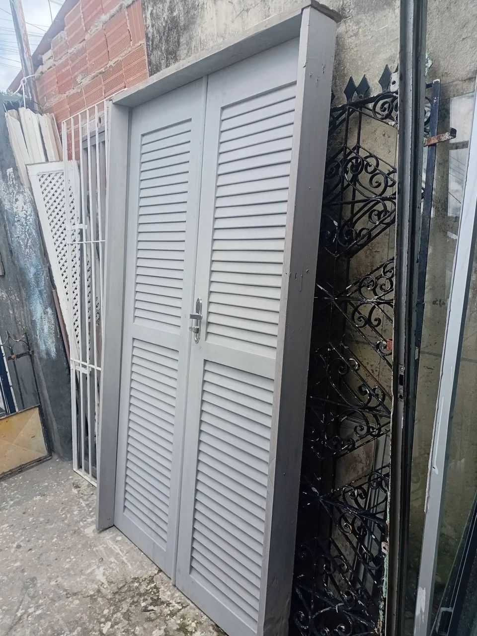 Porta de madeira completa - Foto 2