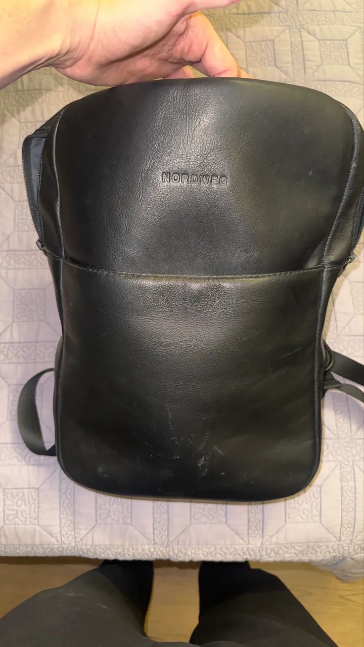 Mochila couro - nordweg