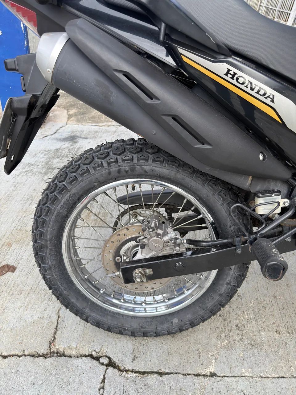 Bros 160 2022 cinza 