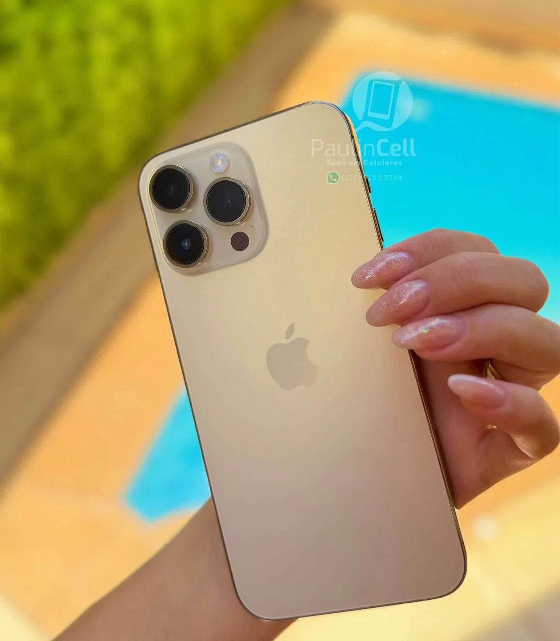 IPhone 14 Pro Max 128gb Dourado completo  - Foto 2