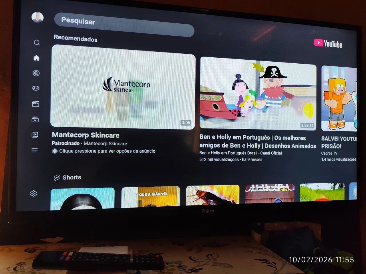 SMART TV Full HD 40 polegadas 