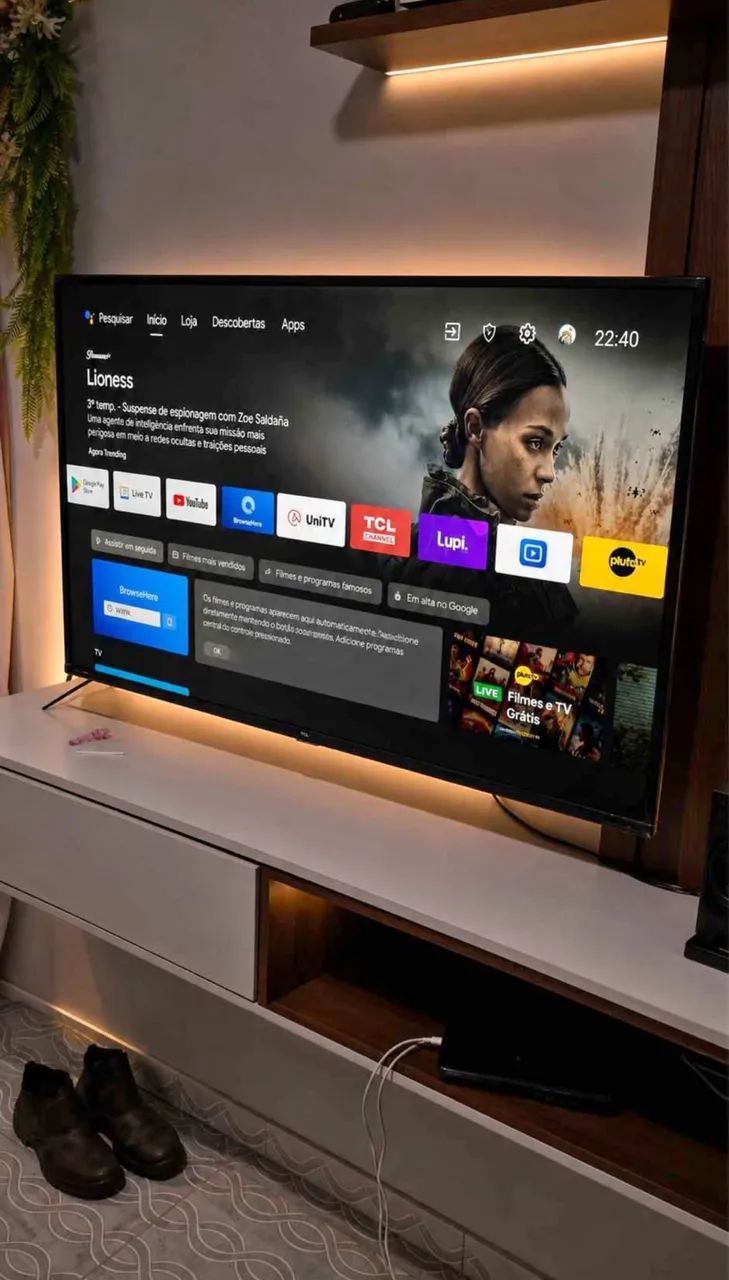 Smart tv 50 polegadas TCL 4k