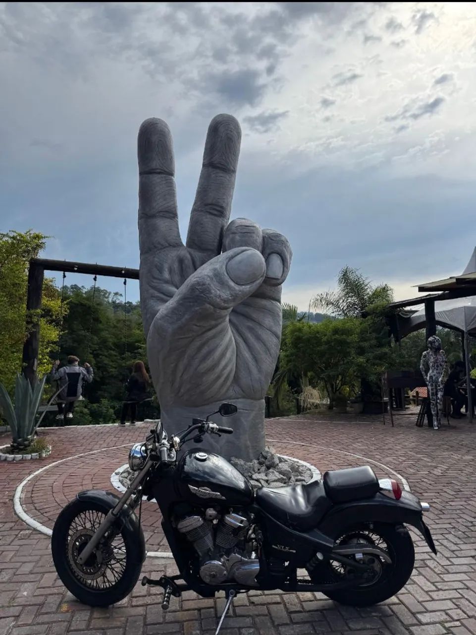Linda Honda Shadow 600 - Foto 2