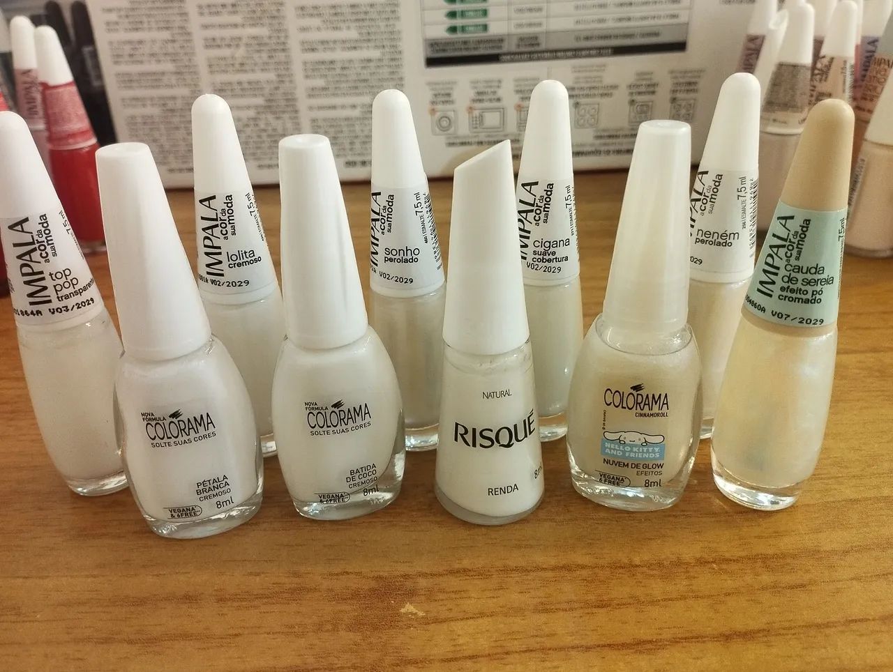 Kit 59 esmaltes (Impala/Colorama/Risqué/Dailus) - Foto 4