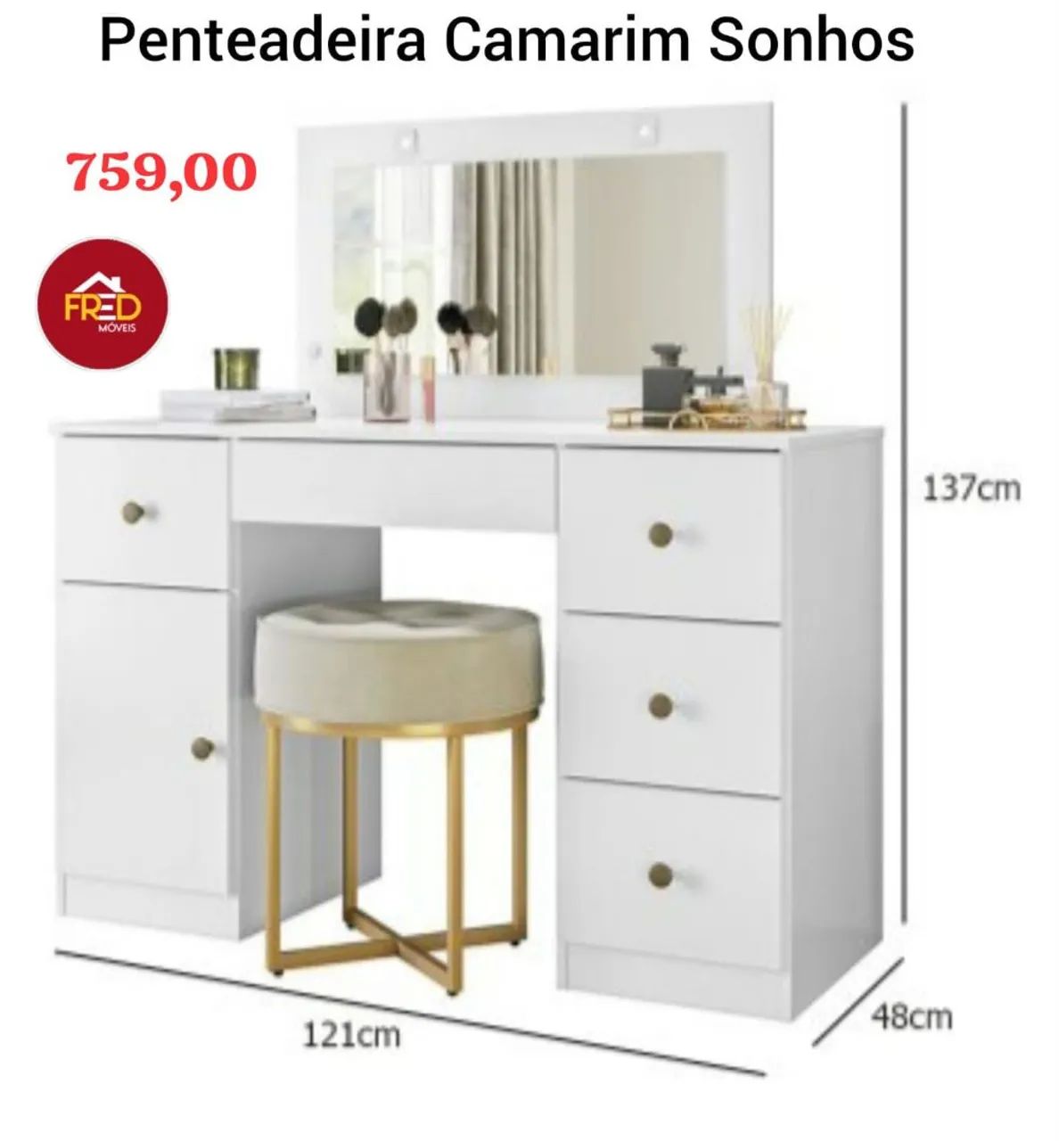Penteadeira  - Foto 3