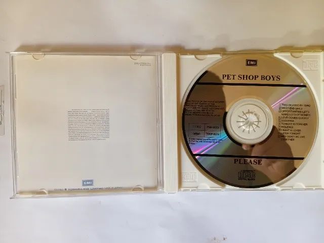 CD - Pet Shop Boys "Please" Importado Usado - Foto 3