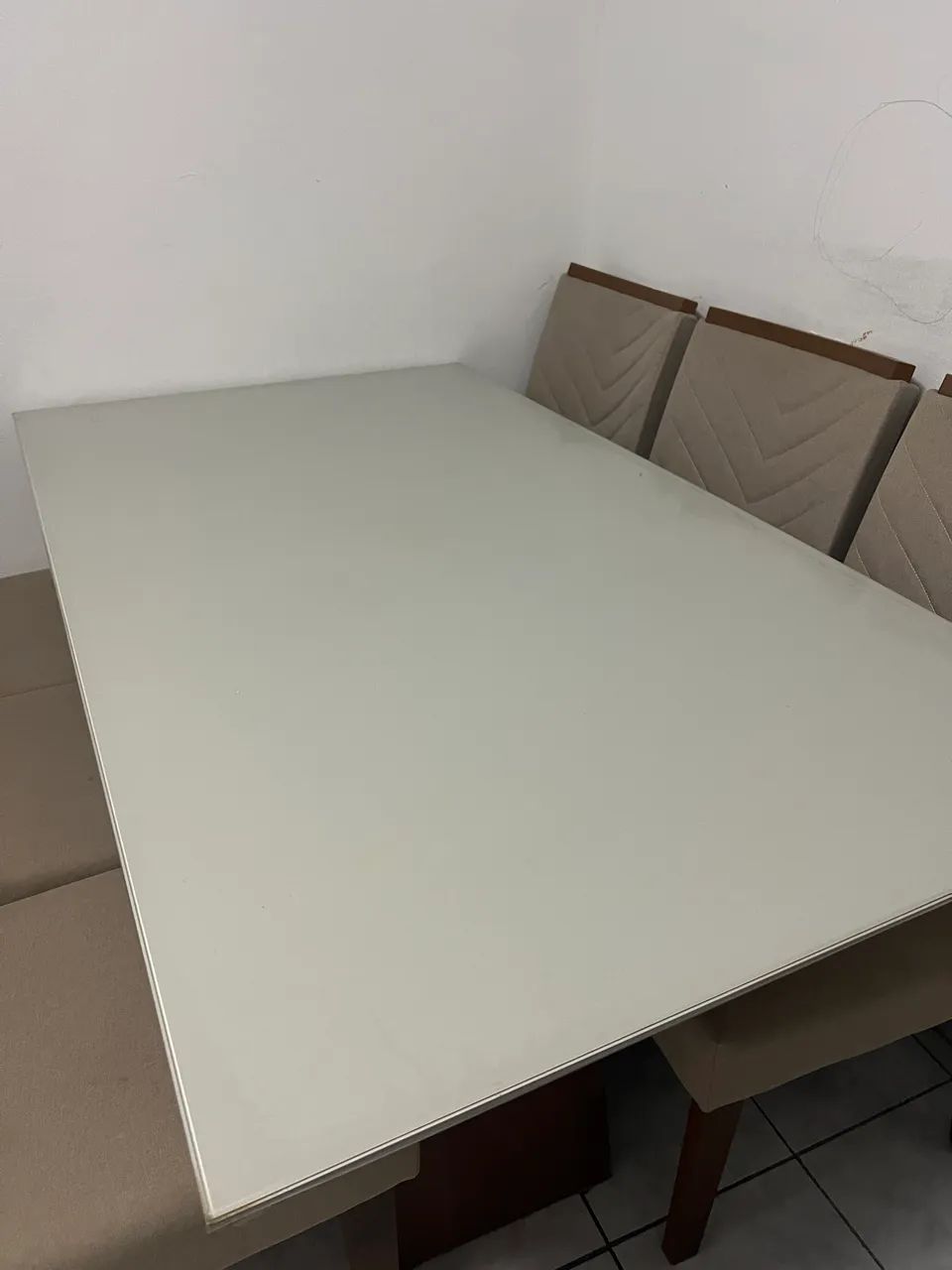 Mesa de jantar com 6 cadeiras 65105016746242124