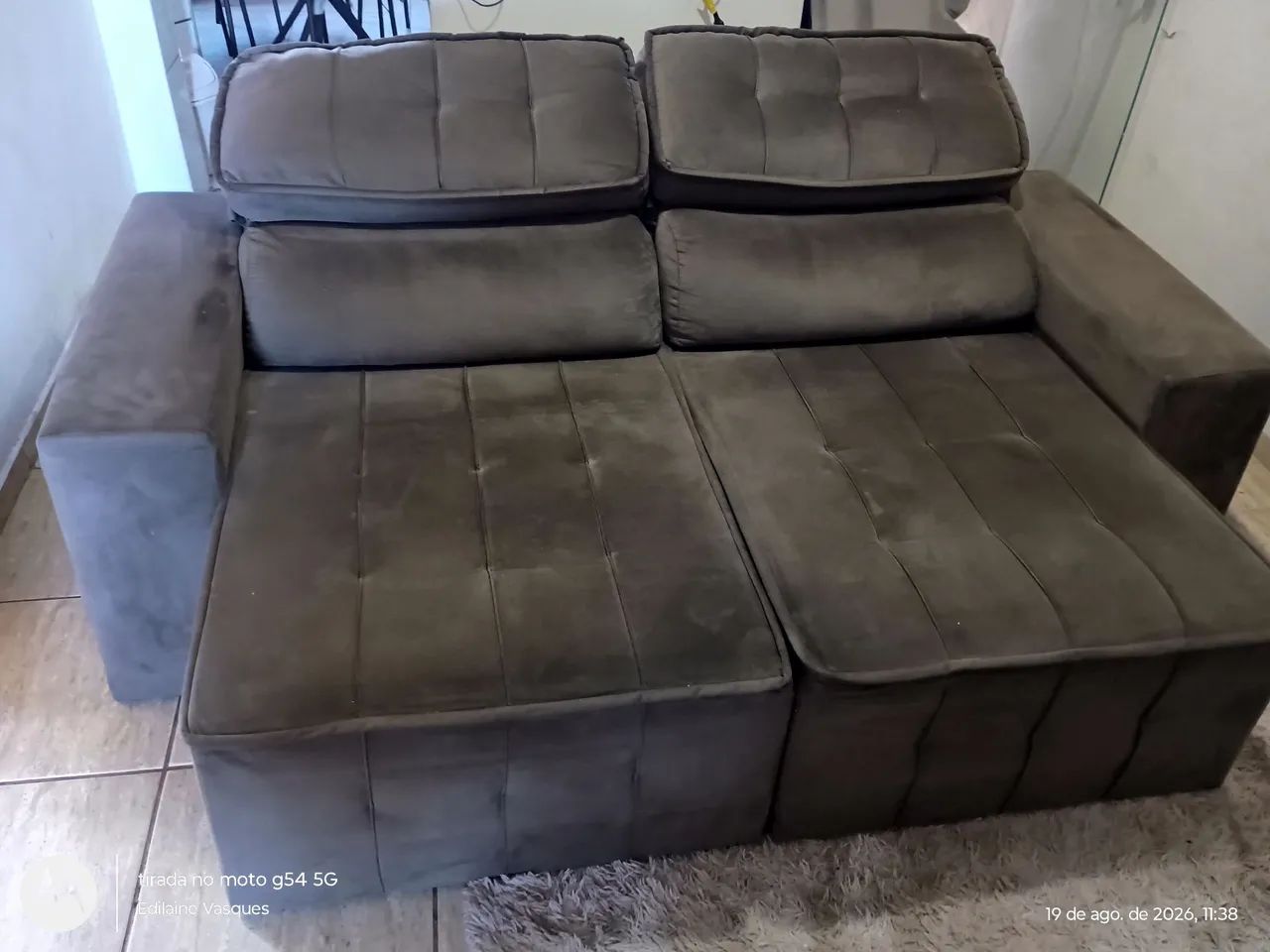 Vendo sofá retrátil  - Foto 4