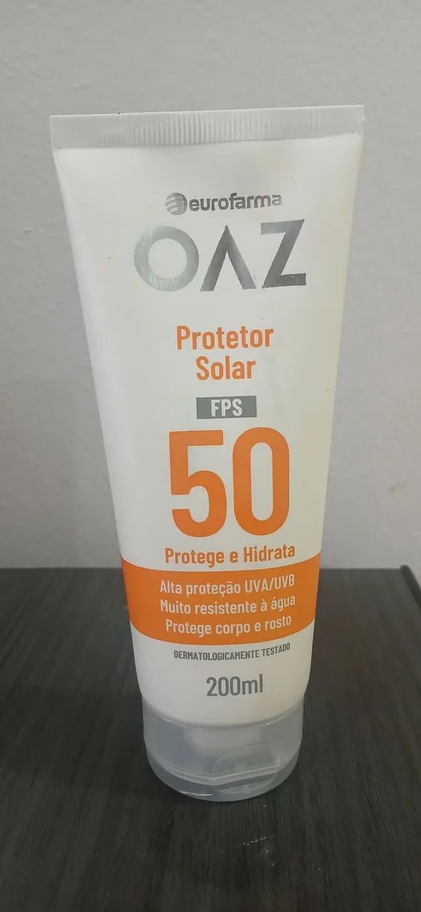 Protetor solar Fator 50 