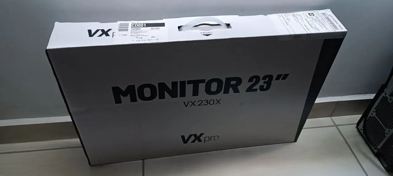 Monitor novo 23 polegadas + teclado de brinde - Foto 4
