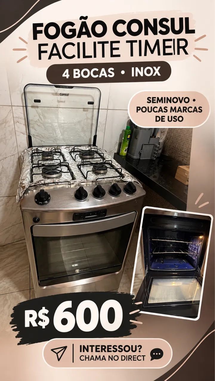 Fogão Consult - Foto 4
