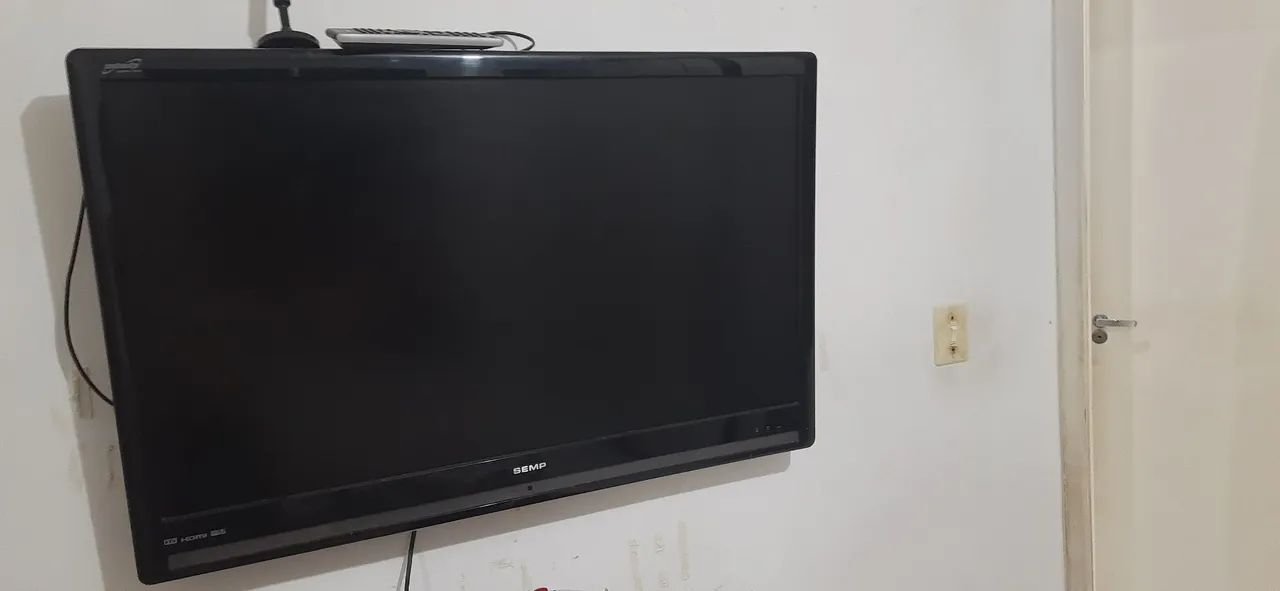 TV 50 polegadas com defeito 